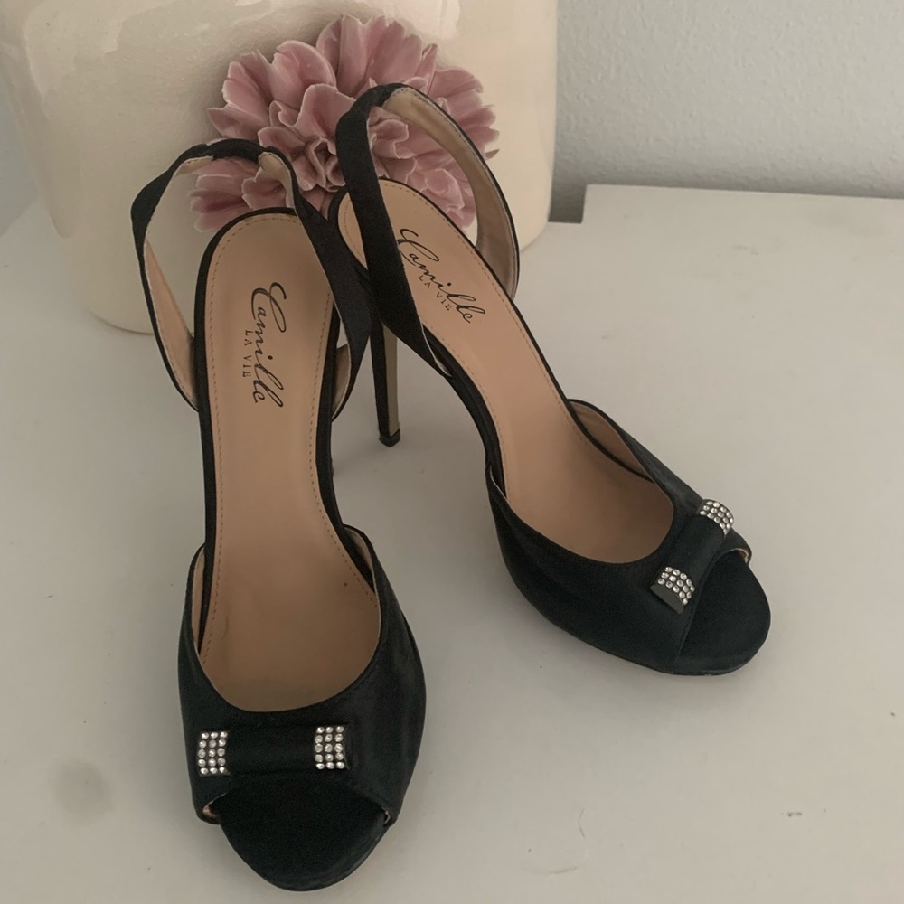Dressy gorgeous black high heels